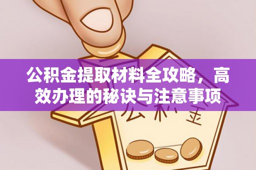 泸定公积金提取材料全攻略，高效办理的秘诀与注意事项