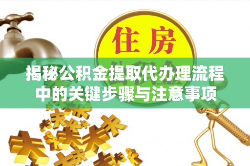 泸定揭秘公积金提取代办理流程中的关键步骤与注意事项