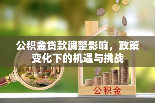 泸定公积金贷款调整影响，政策变化下的机遇与挑战