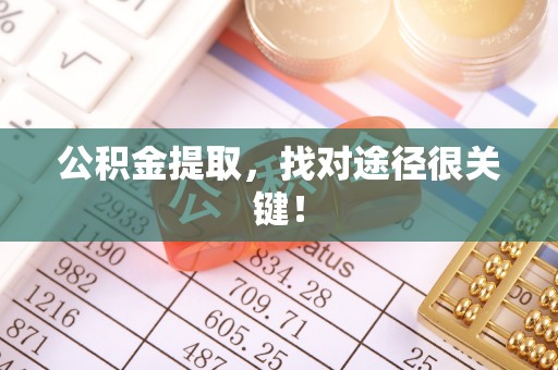 泸定公积金提取，找对途径很关键！