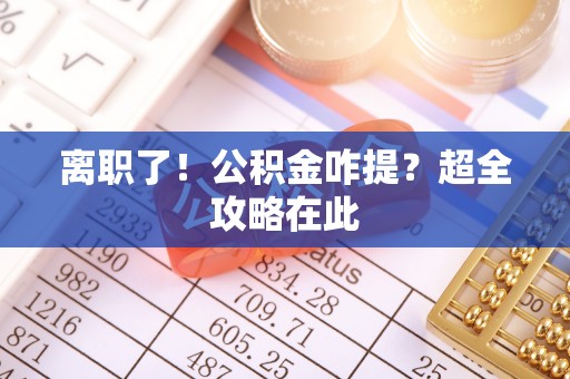 泸定离职了！公积金咋提？超全攻略在此