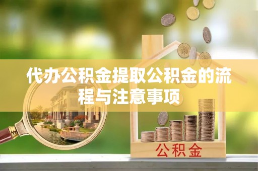 泸定代办公积金提取公积金的流程与注意事项