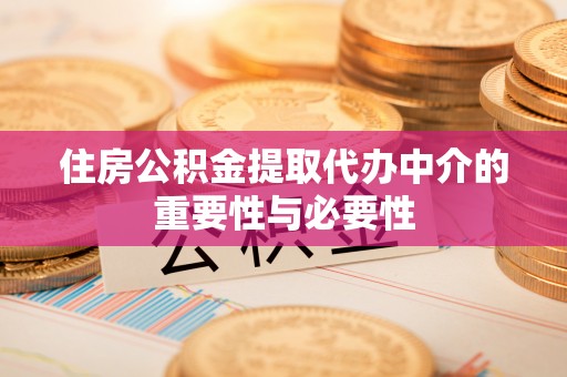 泸定住房公积金提取代办中介的重要性与必要性