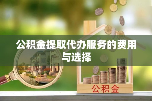 泸定公积金提取代办服务的费用与选择