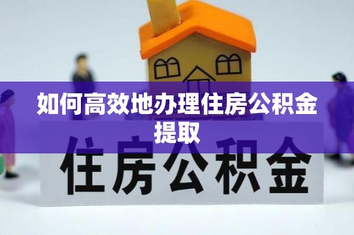 泸定如何高效地办理住房公积金提取