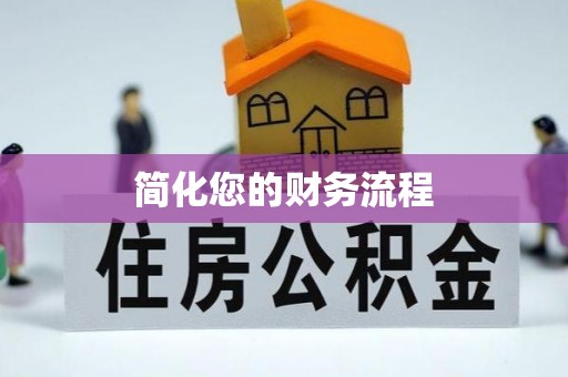 泸定简化您的财务流程
