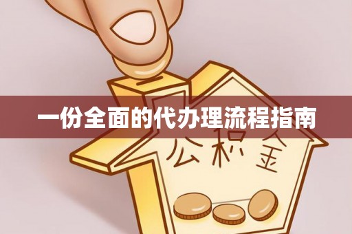 泸定一份全面的代办理流程指南